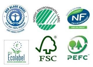 labels pour des meubles écologiques 